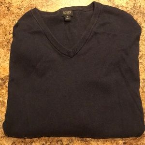 J Crew Women’s Navy V Neck sweater